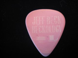 Jeff Beck Guitar Pick Beckology