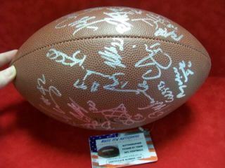 2007 VINCE YOUNG KERRY COLLINS KEITH BULLOCK +24 Titans TEAM Signed