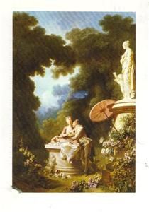 Love Letters Jean Honore Fragonard   Frick Collection NY Vintage ART