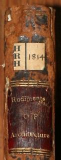 Above Spine Label HRH Henry Russell Hitchcock