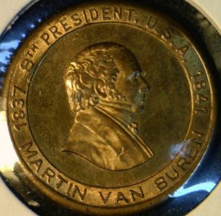 Martin Van Buren US MINT Version #2 Commemorative Bronze Medal   Token