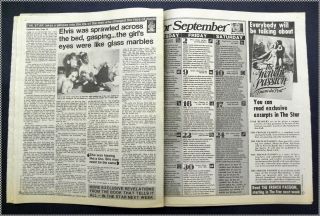 The Star Newspaper September 6 1977 Elvis What Happened 70s Tabloid