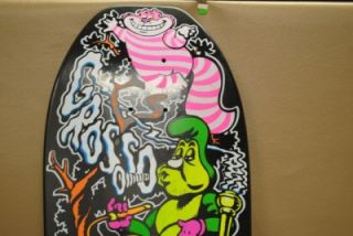 Cease Desist Santa Cruz Jeff Grosso Alice Wonderland Skateboard Deck 4