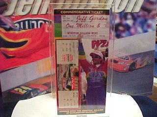 Jeff Gordon 1997 Darlington Win Commemorative Ticket