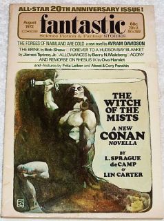 1972 Fantastic Sci Fi Fantasy w Conan Jeff Jones