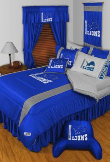 Detroit Lions NFL Twin Full Queen Comforter Bed Sets