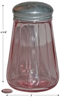 Jeannette Pink 2051 Depression Glass Sugar Shaker