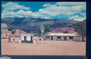 NM Jemez Mountains New Mexico Warm Springs Hotel Gas Stations Thompson