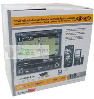 general features single din in dash dvd cd  multimedia player built
