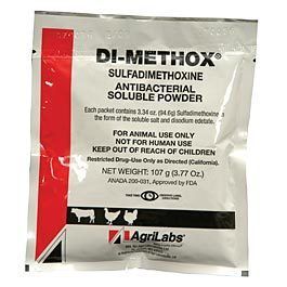  Di Methox for Poultry 107G Packet Jeffers Livestock A2DA