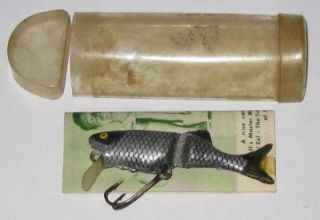 Jeffs Master Minnow Rubber Lure New in Tube