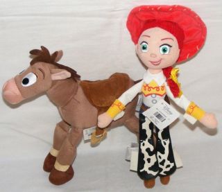 Toy Story Jessie Bullseye Doll Lot Soft Plush Figures 11 