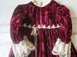 Jenny Ann Ltd Victorian Childrens Clothing Apparel Gown Dress Bonnet