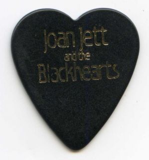 Joan Jett 1980s Concert Tour Guitar Pick Ricky Byrd Custom Stage Pick