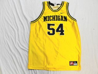  Michigan Basketball Jersey XL #54 (Tractor Traylor number but no name