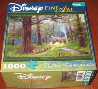Disney Fine Art Seven Dwarfs Jigsaw Puzzle Home We Go