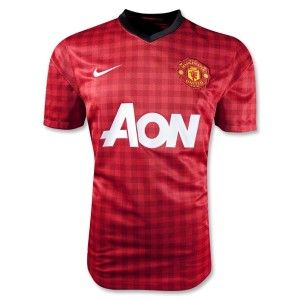  United Manu Official Home Jersey 2012 13 Authentic 479278 623