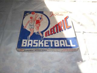 Vintage Toy 1949 Jim Prentice Electric Basketball Game