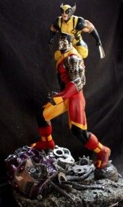 Colossus Wolverine Statue 1 4 Scale Fastball Special Classic Custom