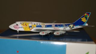 400 Jet Air ANA All Nippon Airways B747 481D JA8965 Pokemon Livery