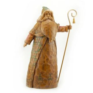 Jim Shore Heritage Collection Christmas Santa Cane Figurine 4027837