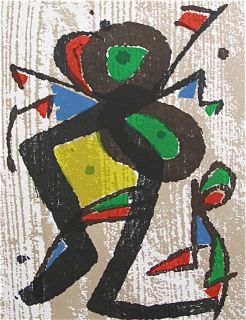 Joan Miro Original Woodcut