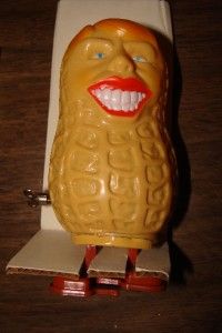 Jimmy Carter The Walking Peanut Toy Vintage New in Box Box Damaged