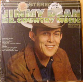 Jimmy Dean Mr Country Music LP Harmony HS 11208 1967