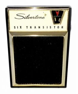 Silvertone Transistor Radio Leather Case