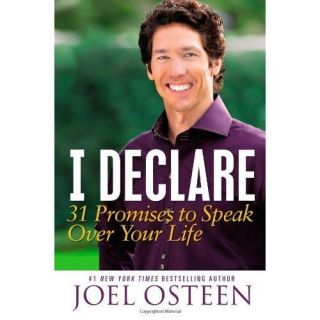  to Speak Over Your Life Hardcover by Joel Osteen 1455516783