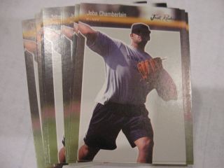 Lot of 11 Joba Chamberlain 2006 Just Minors Rookie Preview
