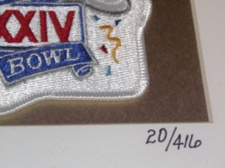Joe Montana Autograph Super Bowl Jersey Framed UDA COA
