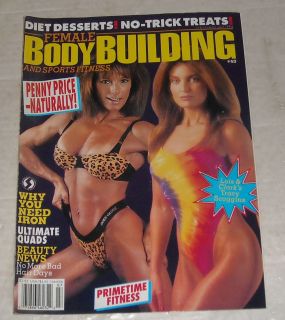  1994 Female Bodybuilding Sports Fitness Magazine Penny Price
