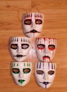 Joey Jordison Slipknot Iowa Mask Set of 5