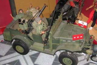  Soldier Patton Command Car Dodge US Army Jeep Gi Joe 1 6