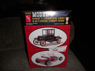 AMT 1925 Model T Ford Model Kit 670 12 Trophy Series 1 25th