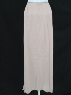 St John Evening Berry Rose Silk Long Skirt 10 $565