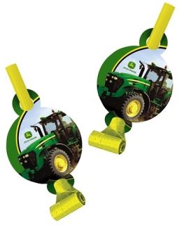 John Deere 8PC Blowouts Party Birthday New Style Blow Outs