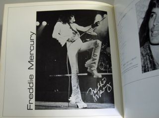 QUEEN Japan Concert Tour Book 1976 Freddie Mercury, Brian May, Roger