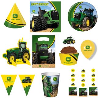 New John Deere Birthday Party Supplies Tractor Farm  Mix