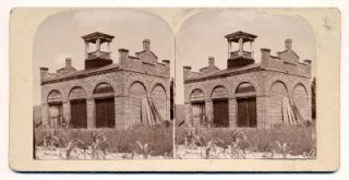 1870 Stereoview John Browns Fort Harpers Ferry Armory West Virginia