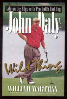 John Daly Wild Thing Book Golf USGA Biography PGA Pro