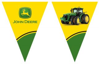 John Deere Tractor Flag Banner