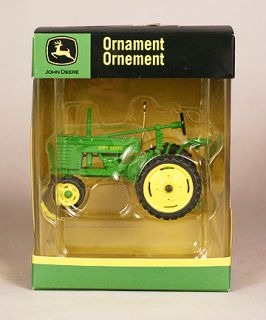 New John Deere Tractor Christmas Tree Ornament New in Package Mint L K