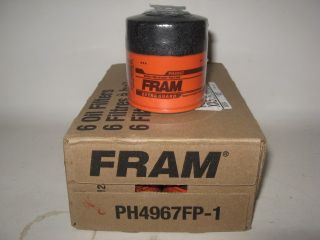 John Deere Gator Fram PH4967 Oil Filter Case 6 AM107423  
