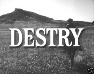 16mm Sales Film Destry John Gavin 1960's Western TV Show Tammy Grimes Movie  