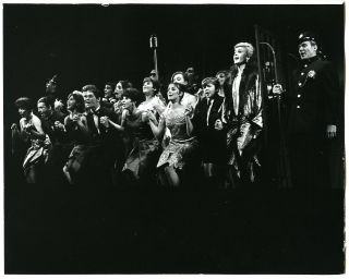 Vintage 66 Angela Lansbury MAME Broadway Cast Musical Photo by Friedman Abeles  
