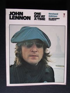 John Lennon One Day at A Time A Personal Biography of The Seventies Fawcett 0394177541  