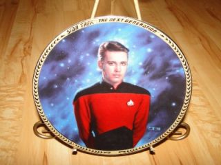 Star Trek The Next Generation Hamilton Collection Plate  