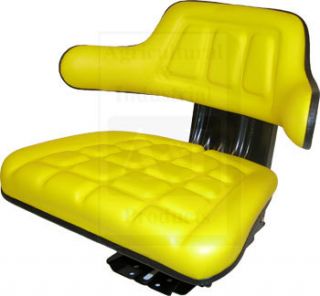 Universal Yellow John Deere Tractor Seat 1020 2955 Windrower 800 830 2250 2270  